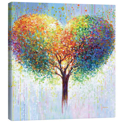 Canvas print Tree of Love