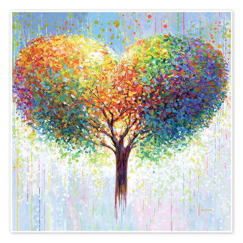 Plakat Tree of Love