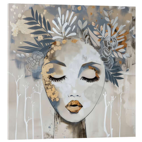 Cuadro de metacrilato Botanic Face