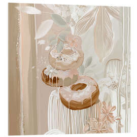 Foam board print Evie's Absract Donuts - Bella Eve
