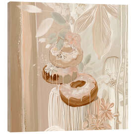 Cuadro de madera Evie's Absract Donuts - Bella Eve