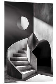 Galleritryk Bauhaus style staircase