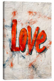Canvas print Love