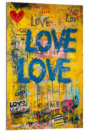 Gallery Print Love Graffiti