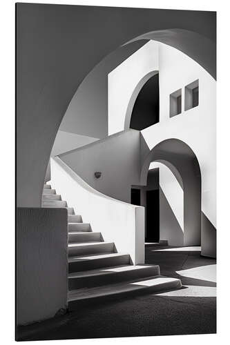 Stampa su alluminio Bauhaus stairs