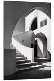 Print på aluminium Bauhaus stairs