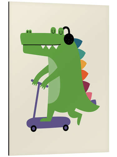 Cuadro de aluminio Croco Scooter