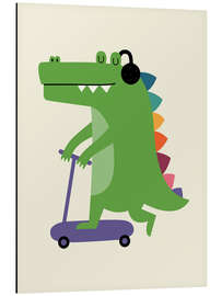 Magnettafel Kroko-Roller