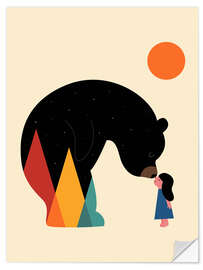 Sticker mural Nose To Nose - Andy Westface