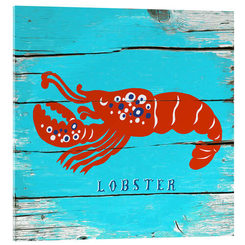 Acrylic print Red Lobster