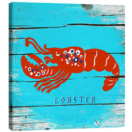 Canvas print Red Lobster