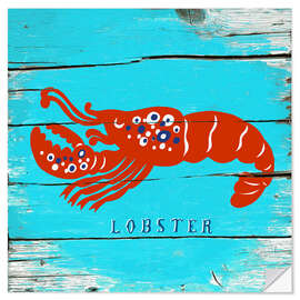Wall sticker Red Lobster