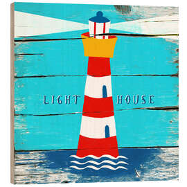 Print på træ The Lighthouse - Marco Marella
