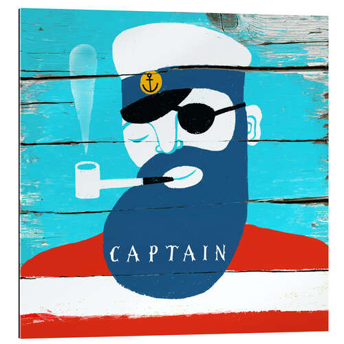 Stampa su plexi-alluminio The Boat Captain
