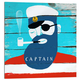 Stampa su plexi-alluminio The Boat Captain