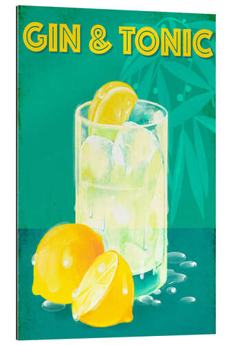 Gallery print Gin & Tonic Cocktail Drink