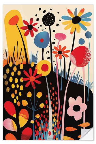 Wall sticker Abstract Midsummer