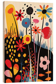 Obraz na drewnie Abstract Midsummer
