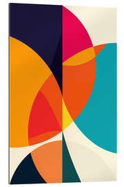 Gallery print Abstract retro colour play