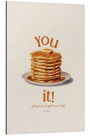 Tableau en aluminium You Pancake It
