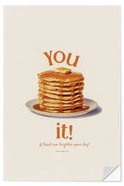 Wandsticker You Pancake It