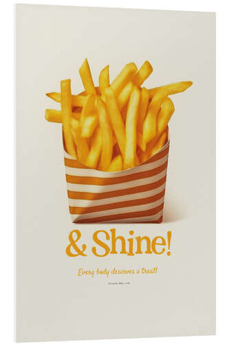Bilde på skumplate Fries and Shine