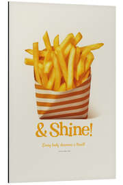 Magnettafel Fries and Shine