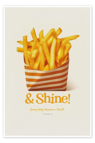 Poster Fries and Shine