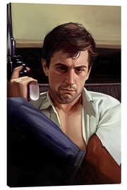 Canvas print Taxi driver - Dmitry Belov
