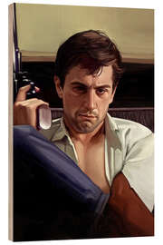 Wood print Taxi driver - Dmitry Belov
