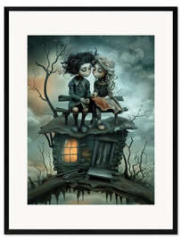 Gerahmter Kunstdruck Wahre Liebe