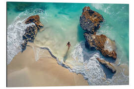 Cuadro de aluminio Beach on Little Exuma Island, Bahamas - Christian Müringer