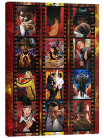 Canvas print Tarantino Filmstrip - Nikita Abakumov