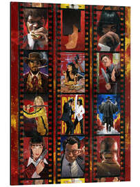 Magnettafel Tarantino Filmstreifen