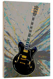 Cuadro de madera Let'er rip! - Herb Dickinson