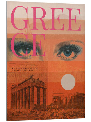 Cuadro de aluminio Eyes on Greece