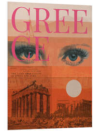 Hartschaumbild Eyes on Greece