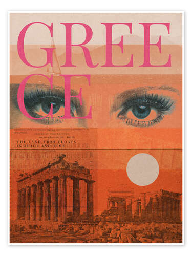 Poster Eyes on Greece