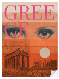 Wandsticker Eyes on Greece