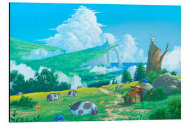 Magnettafel Entspannen in gemütlicher Natur