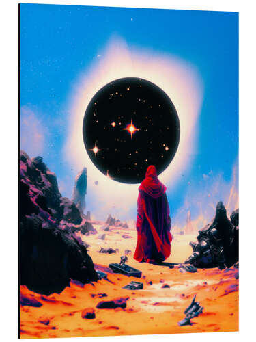 Stampa su alluminio Cosmic Guardian