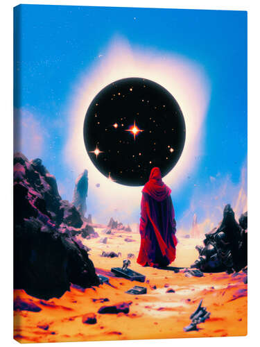 Stampa su tela Cosmic Guardian