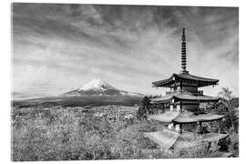 Cuadro de metacrilato Majestic Fuji with Chureito Pagoda - Melanie Viola