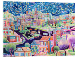 Tableau en verre acrylique Spirits of the City - Josh Byer
