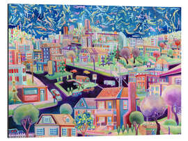 Tableau en aluminium Spirits of the City - Josh Byer