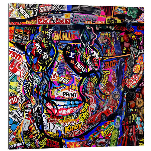 Aluminiumsbilde Michael Jackson