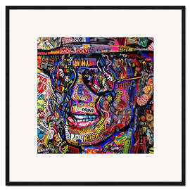 Gerahmter Kunstdruck Michael Jackson