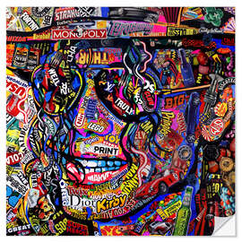 Wandsticker Michael Jackson