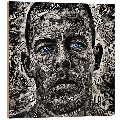 Wood print McQueen