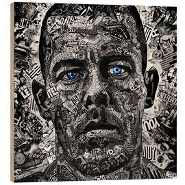Wood print McQueen - Sasha Bom
